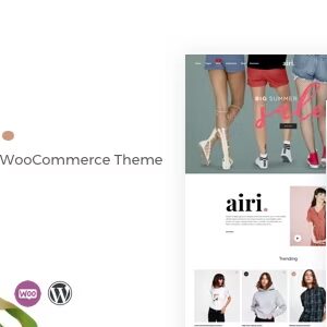 Airi ? Clean, Minimal WooCommerce Theme