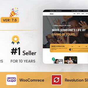 Alone - Charity Multipurpose Non-profit WordPress Theme