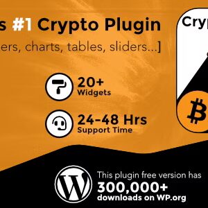 Cryptocurrency Widgets Pro ? WordPress Crypto Plugin