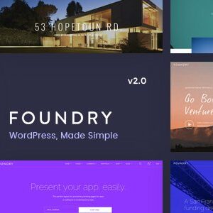 Foundry - Multipurpose, Multi-Concept WP Theme