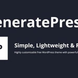GeneratePress Premium GPL WordPress Plugin