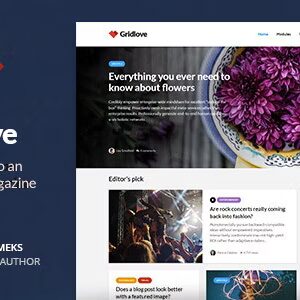 Gridlove | Creative Grid Style News & Magazine WordPress Theme
