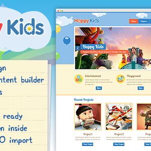 Happy Kids - Children WordPress Theme