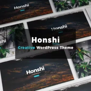 Honshi - WordPress Elementor Theme for Agencya