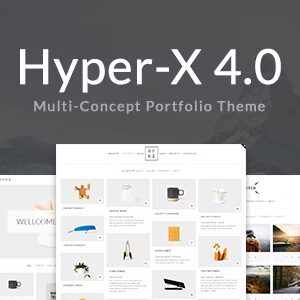 HyperX – Responsive WordPress Portfolio Theme