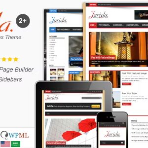 Jarida - Responsive WordPress News, Magazine, Blog