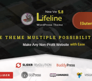 Lifeline – NGO Charity Fund Raising WordPress Theme