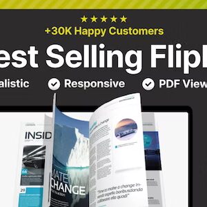Real 3D FlipBook PDF Viewer WordPress Plugin