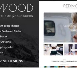 Redwood - A Responsive WordPress Blog Theme