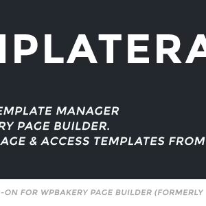 Templatera - Template Manager for Visual Composer
