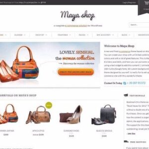 MayaShop – A Flexible Responsive e-Commerce Theme