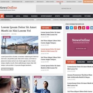 MyThemeShop NewsOnline WordPress Theme - Image 1