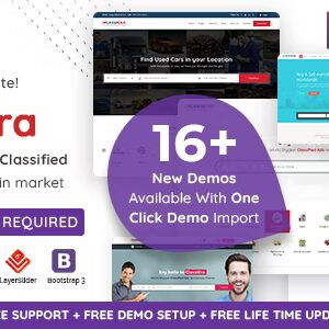 Classiera – Classified Ads WordPress Theme