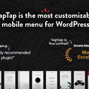 TapTap : A Super Customizable WordPress Mobile Menu